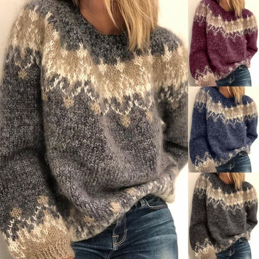 Casual Pullover Sweater Autumn And Winter Fashion