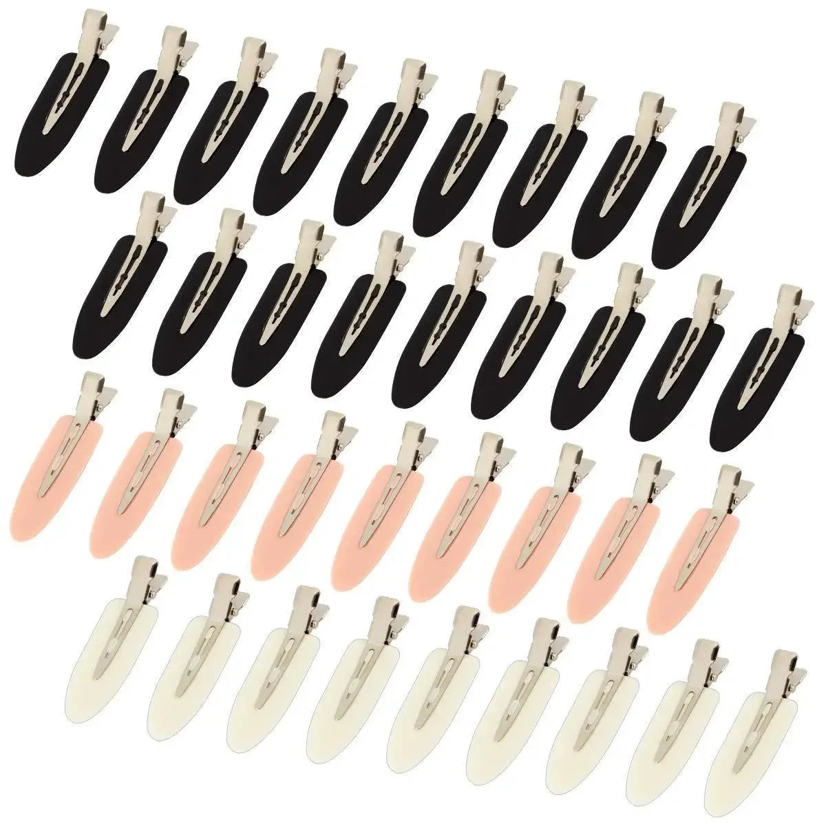 4pcs/set No Bend Seamless Hair Clips