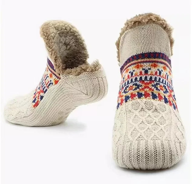 Fall and Winter Floor Socks Home Warm Women Men Socks Snow Socks